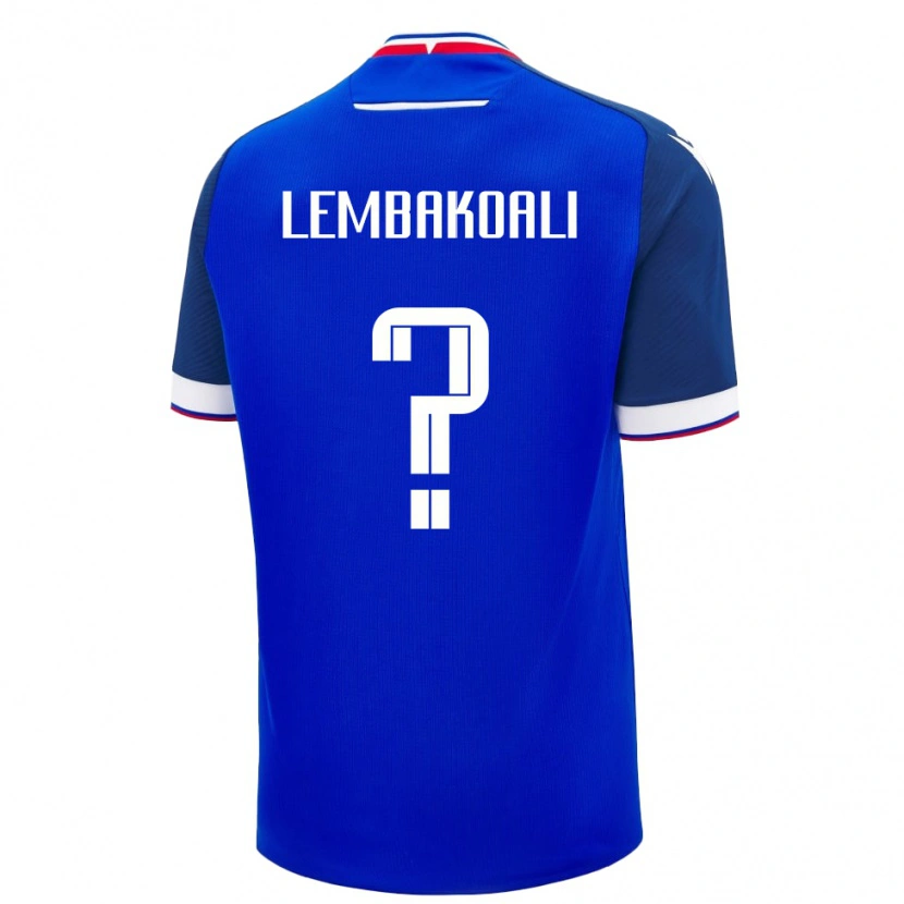 DanxenキッズスロバキアAlan Lembakoali#0青ホームシャツ24-26ジャージーユニフォーム