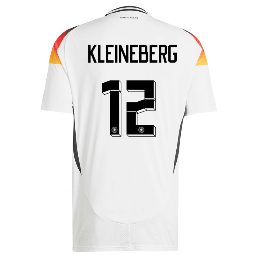 DanxenメンズドイツPhilip Kleineberg#12白ホームシャツ24-26ジャージーユニフォーム