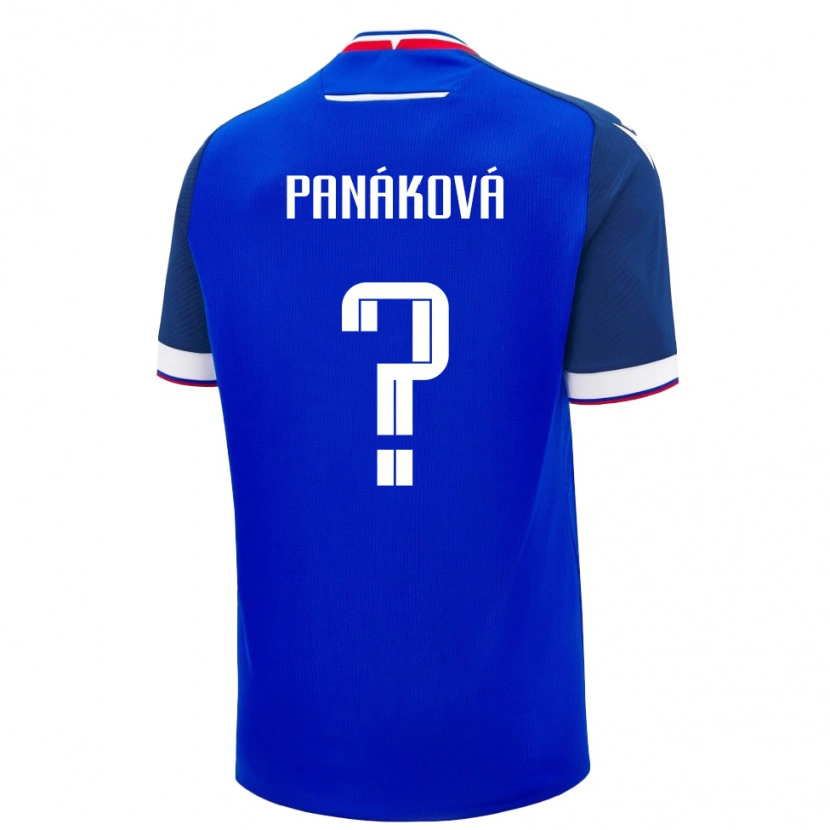 DanxenメンズスロバキアKristína Panáková#0青ホームシャツ24-26ジャージーユニフォーム