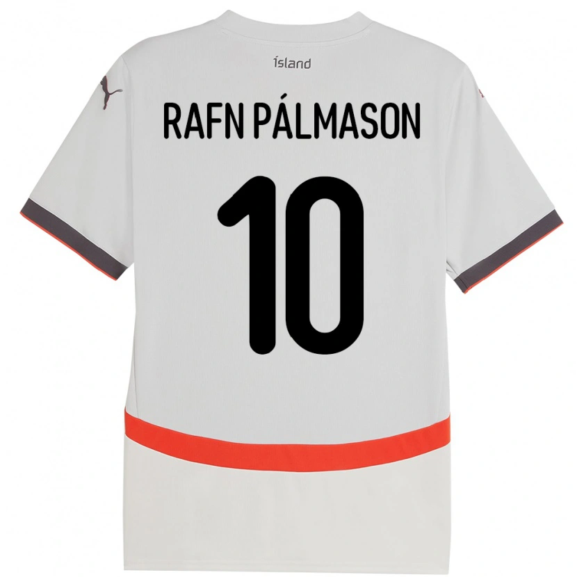 DanxenメンズアイスランドAlexander Rafn Pálmason#10ホワイトアウェイシャツ24-26ジャージーユニフォーム