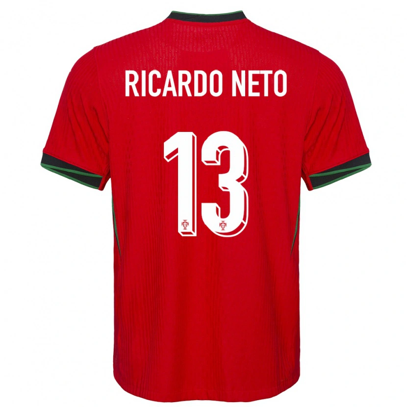 DanxenレディースポルトガルRicardo Neto#13赤ホームシャツ24-26ジャージーユニフォーム