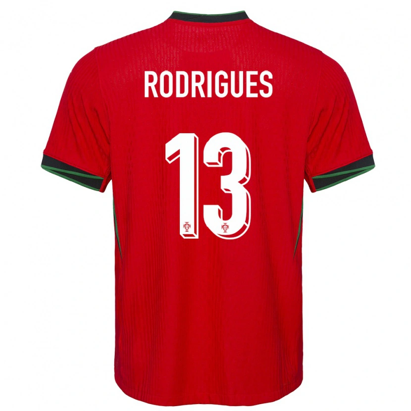 DanxenレディースポルトガルPaulo Rodrigues#13赤ホームシャツ24-26ジャージーユニフォーム