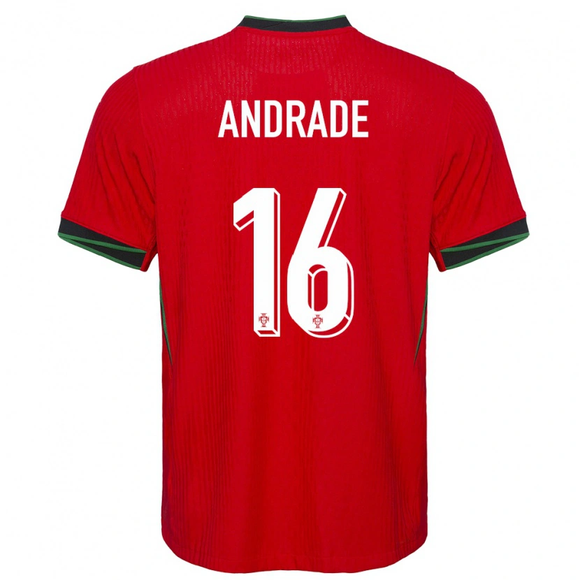 DanxenレディースポルトガルTiago Andrade#16赤ホームシャツ24-26ジャージーユニフォーム