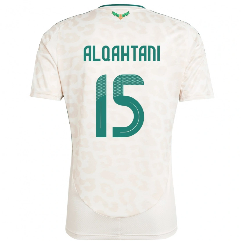 DanxenレディースサウジアラビアMohammed Alqahtani#15ホワイトアウェイシャツ24-26ジャージーユニフォーム