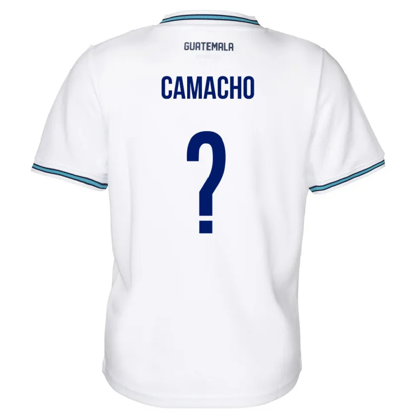 DanxenレディースグアテマラSamuel Camacho#0白ホームシャツ24-26ジャージーユニフォーム