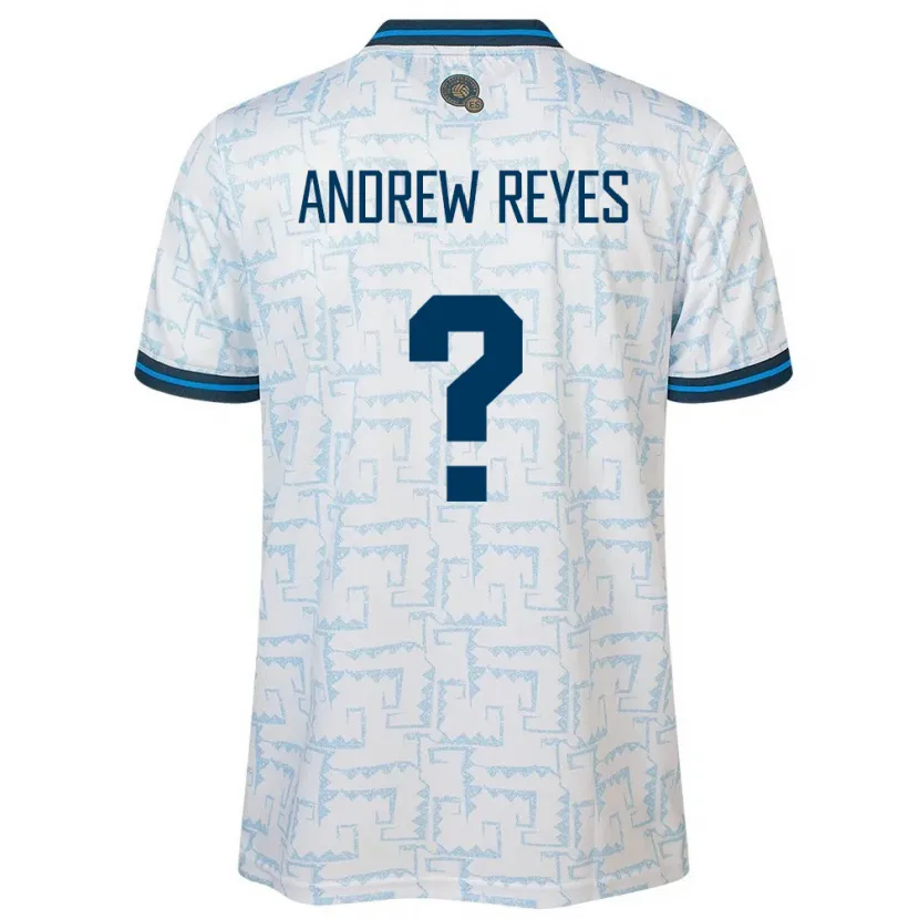 DanxenレディースエルサルバドルAndrew Reyes#0白アウェイシャツ24-26ジャージーユニフォーム