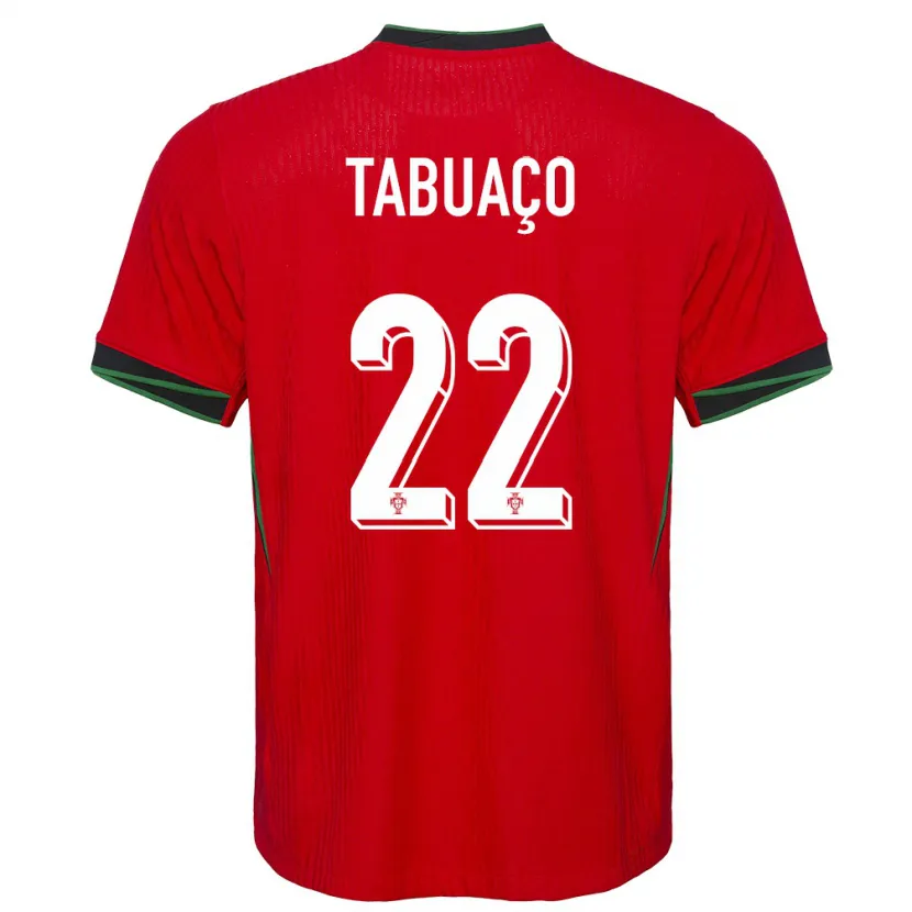 DanxenキッズポルトガルGoncalo Tabuaco#22赤ホームシャツ24-26ジャージーユニフォーム