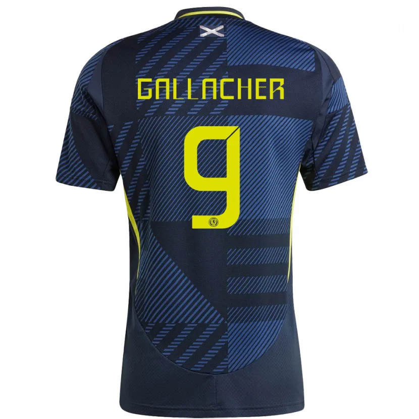 DanxenキッズスコットランドAmy Gallacher#9濃紺ホームシャツ24-26ジャージーユニフォーム