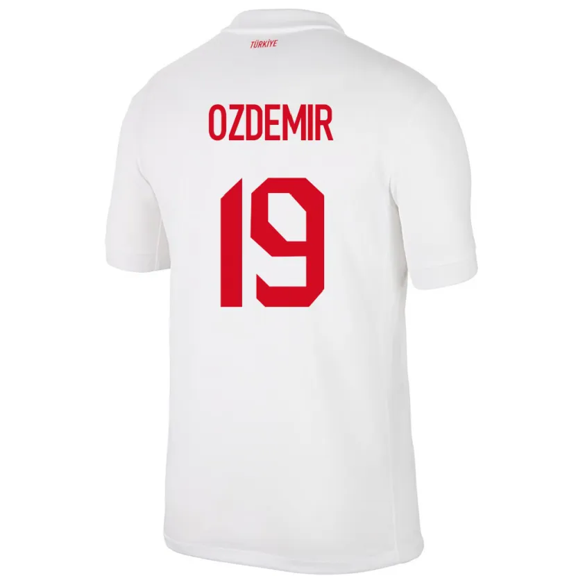 DanxenキッズトルコHalil Özdemir#19白ホームシャツ24-26ジャージーユニフォーム