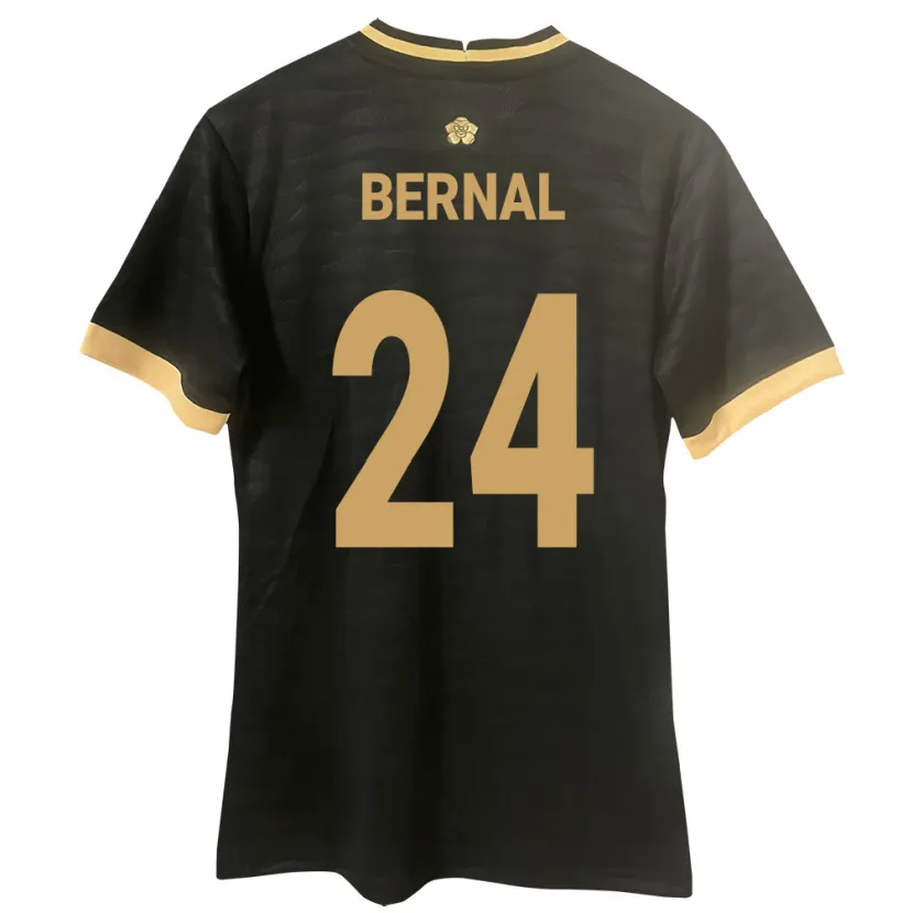 DanxenキッズパナマKevin Bernal#24黒アウェイシャツ24-26ジャージーユニフォーム