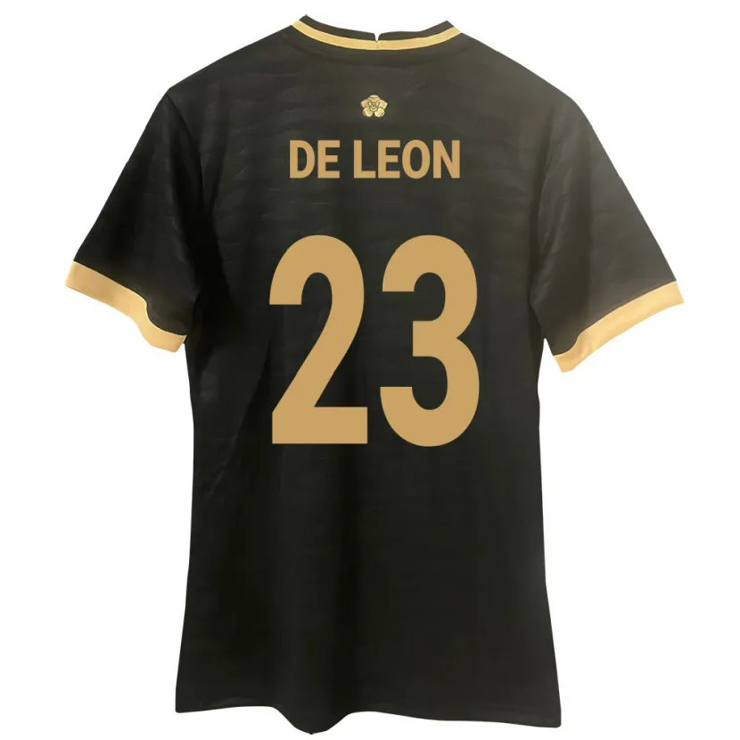 DanxenキッズパナマYerenis De León#23黒アウェイシャツ24-26ジャージーユニフォーム