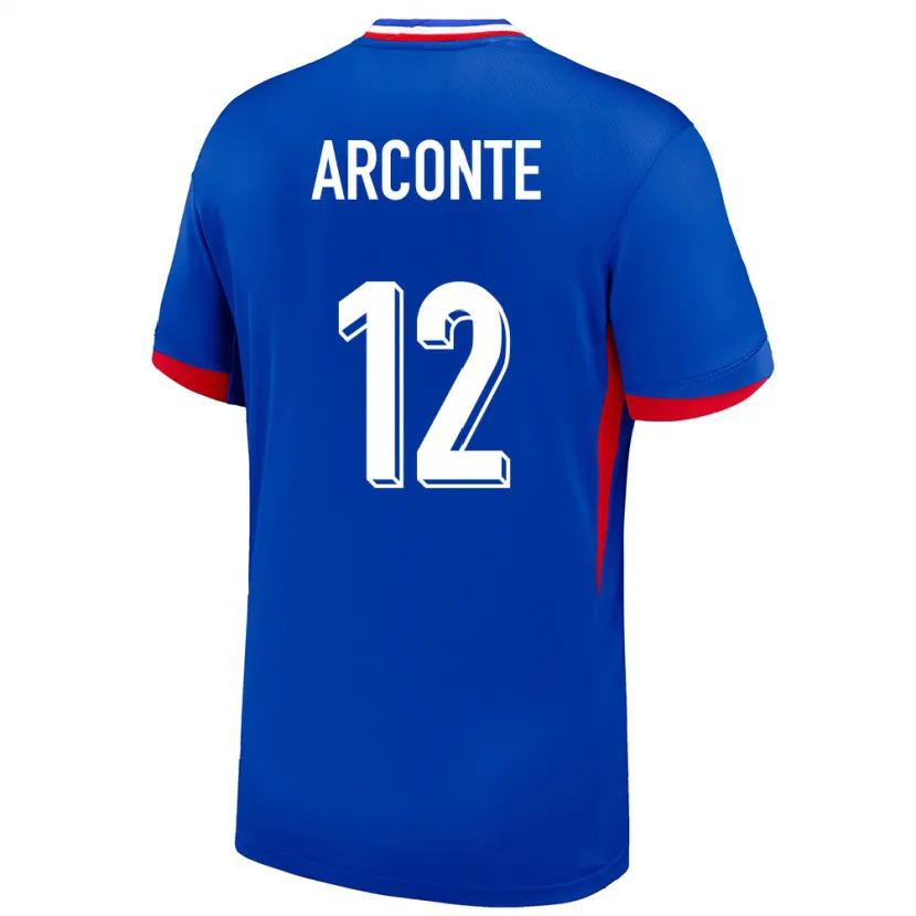 DanxenメンズフランスTairyk Arconte#12青ホームシャツ24-26ジャージーユニフォーム