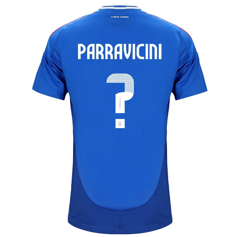 DanxenメンズイタリアFabio Parravicini#0青ホームシャツ24-26ジャージーユニフォーム