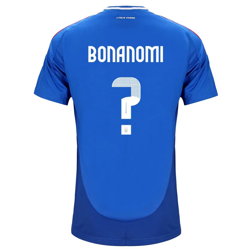 DanxenメンズイタリアAndrea Bonanomi#0青ホームシャツ24-26ジャージーユニフォーム