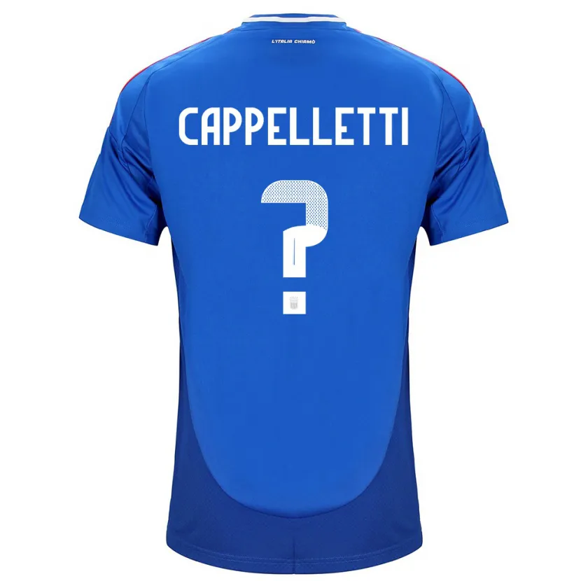 DanxenメンズイタリアMattia Cappelletti#0青ホームシャツ24-26ジャージーユニフォーム