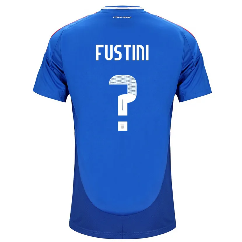 DanxenメンズイタリアKevin Fustini#0青ホームシャツ24-26ジャージーユニフォーム