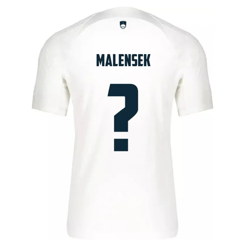 DanxenメンズスロベニアMatej Malensek#0白ホームシャツ24-26ジャージーユニフォーム