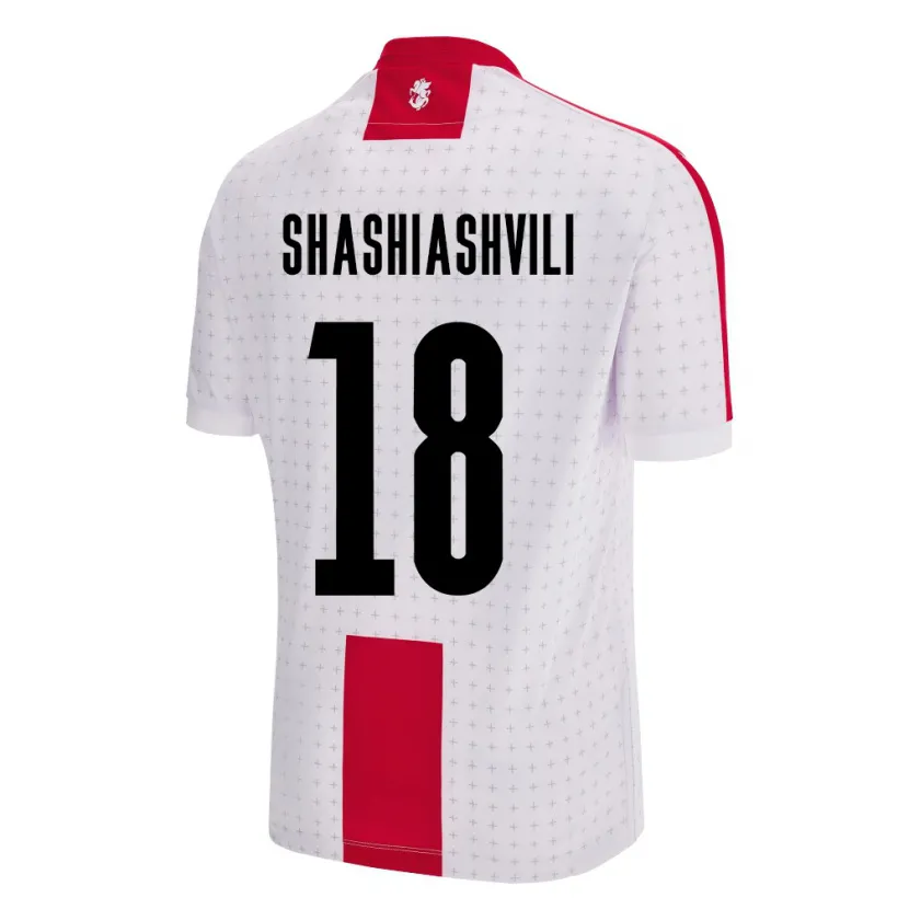 DanxenメンズジョージアLuka Shashiashvili#18白ホームシャツ24-26ジャージーユニフォーム