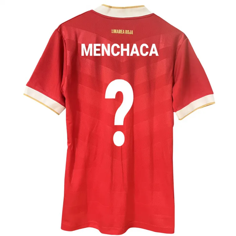 DanxenメンズパナマYamell Menchaca#0赤ホームシャツ24-26ジャージーユニフォーム