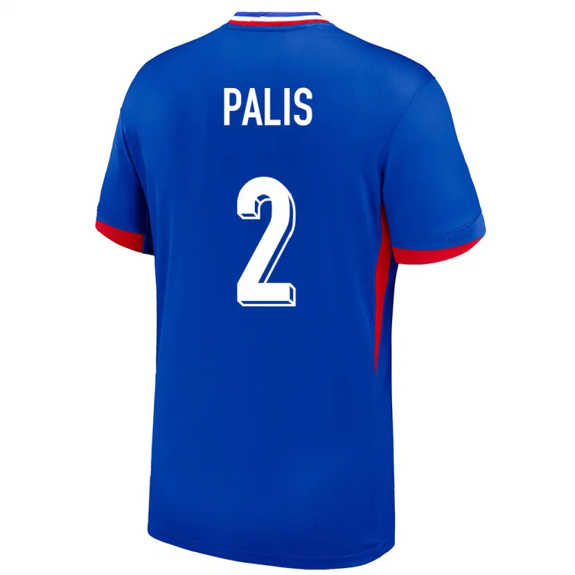 DanxenレディースフランスElla Palis#2青ホームシャツ24-26ジャージーユニフォーム