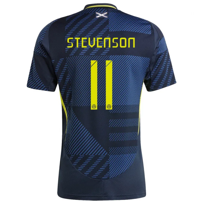 DanxenレディーススコットランドGus Stevenson#11濃紺ホームシャツ24-26ジャージーユニフォーム