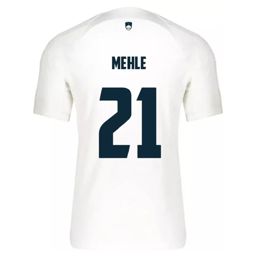 DanxenレディーススロベニアMatej Mehle#21白ホームシャツ24-26ジャージーユニフォーム