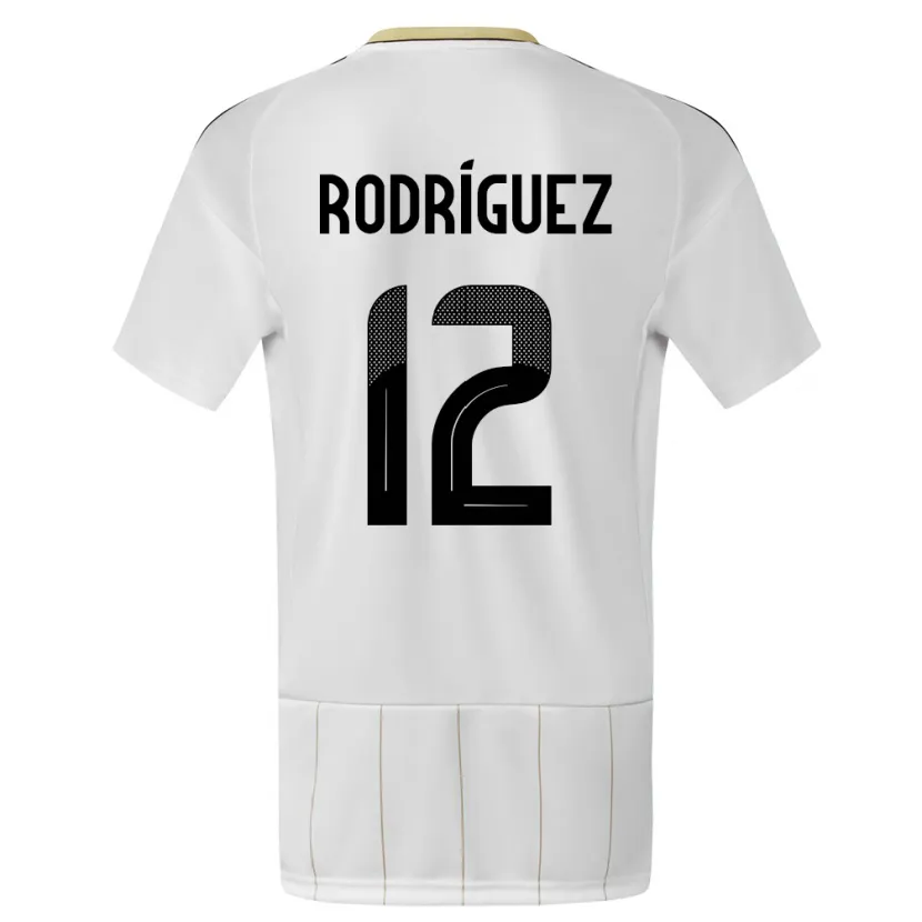 DanxenレディースコスタリカLixy Rodriguez#12白アウェイシャツ24-26ジャージーユニフォーム