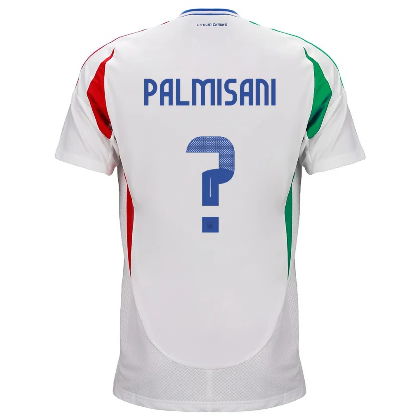 DanxenレディースイタリアLorenzo Palmisani#0白アウェイシャツ24-26ジャージーユニフォーム