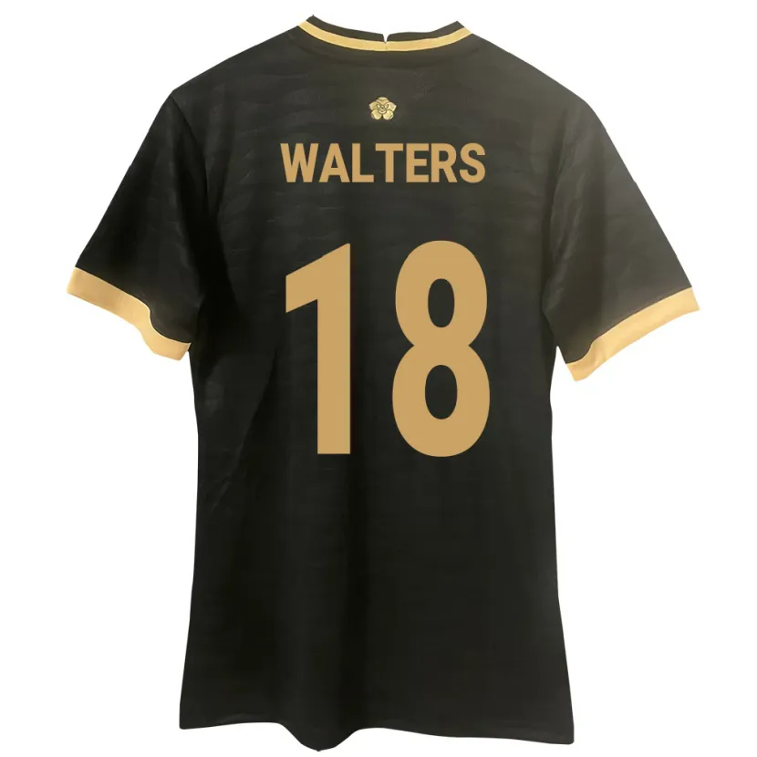 DanxenレディースパナマKairo Walters#18黒アウェイシャツ24-26ジャージーユニフォーム