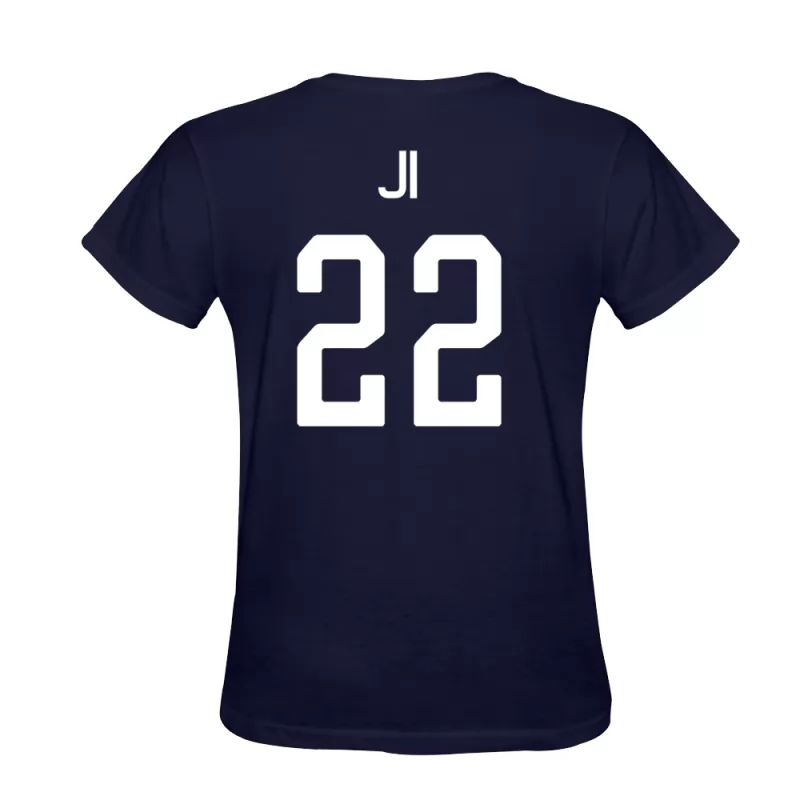 メンズjイクシアo #22濃紺いジャージーtシャツデザイン